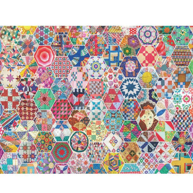 Springbok Spring and Summer: Crazy Quilts Puzzle 500pc