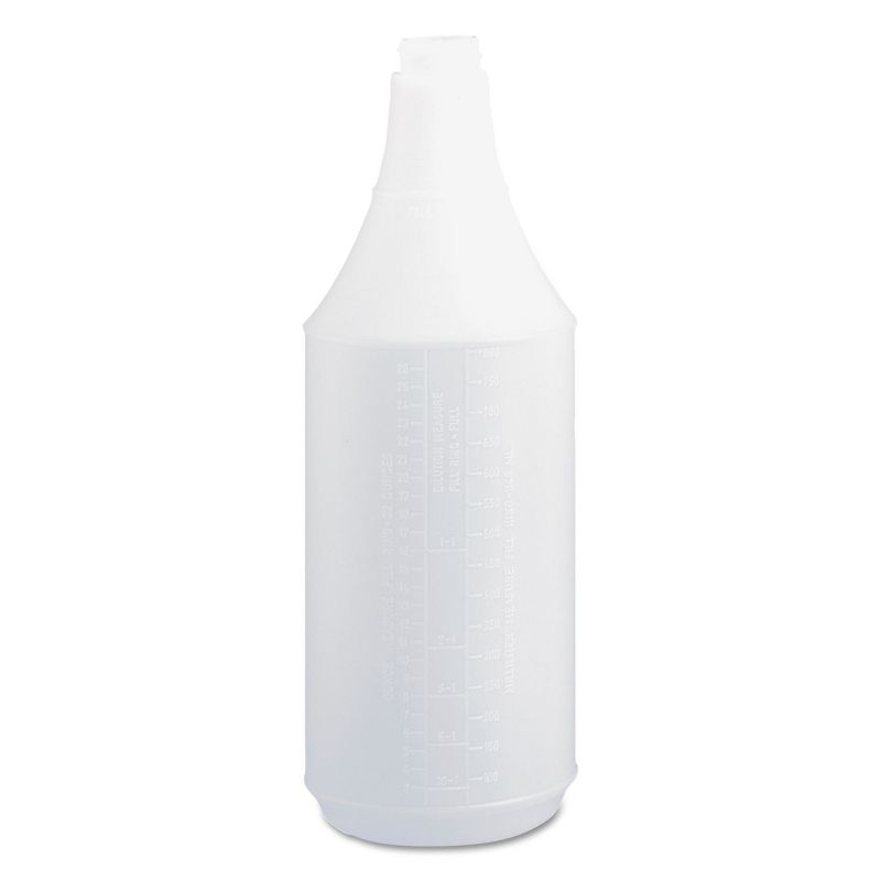 Boardwalk Embossed Spray Bottle 32 oz Clear 24/Carton 00032