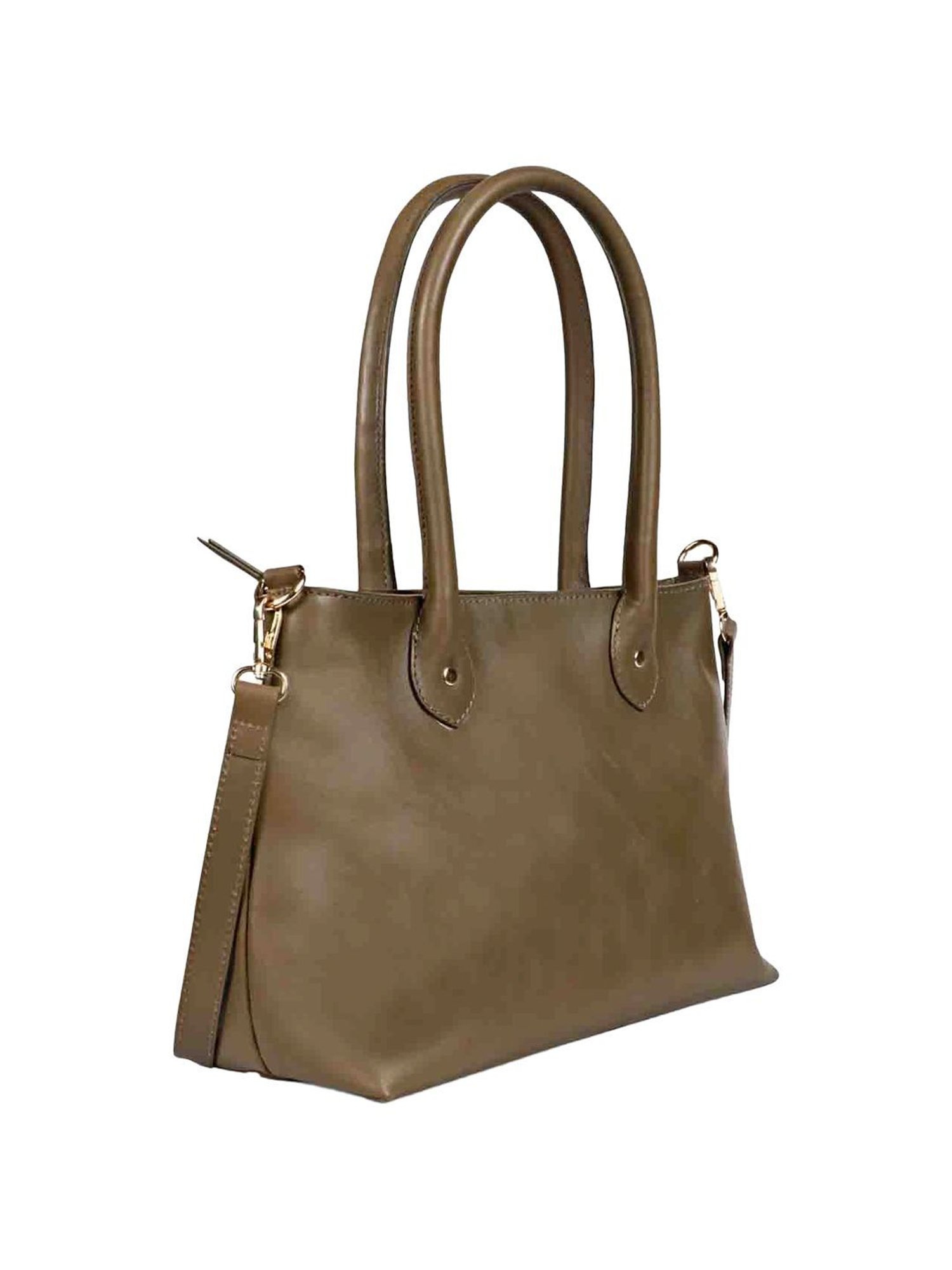 Favore Green Solid Medium Shoulder