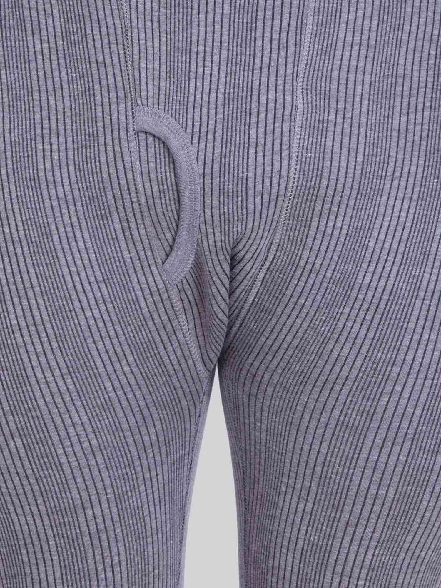 LUX Inferno Charcoal Skinny Fit Striped Thermal Set