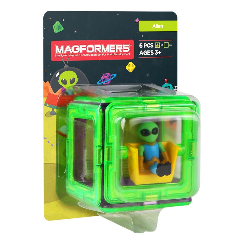 Magformers Figure Plus Alien Set - 6pc