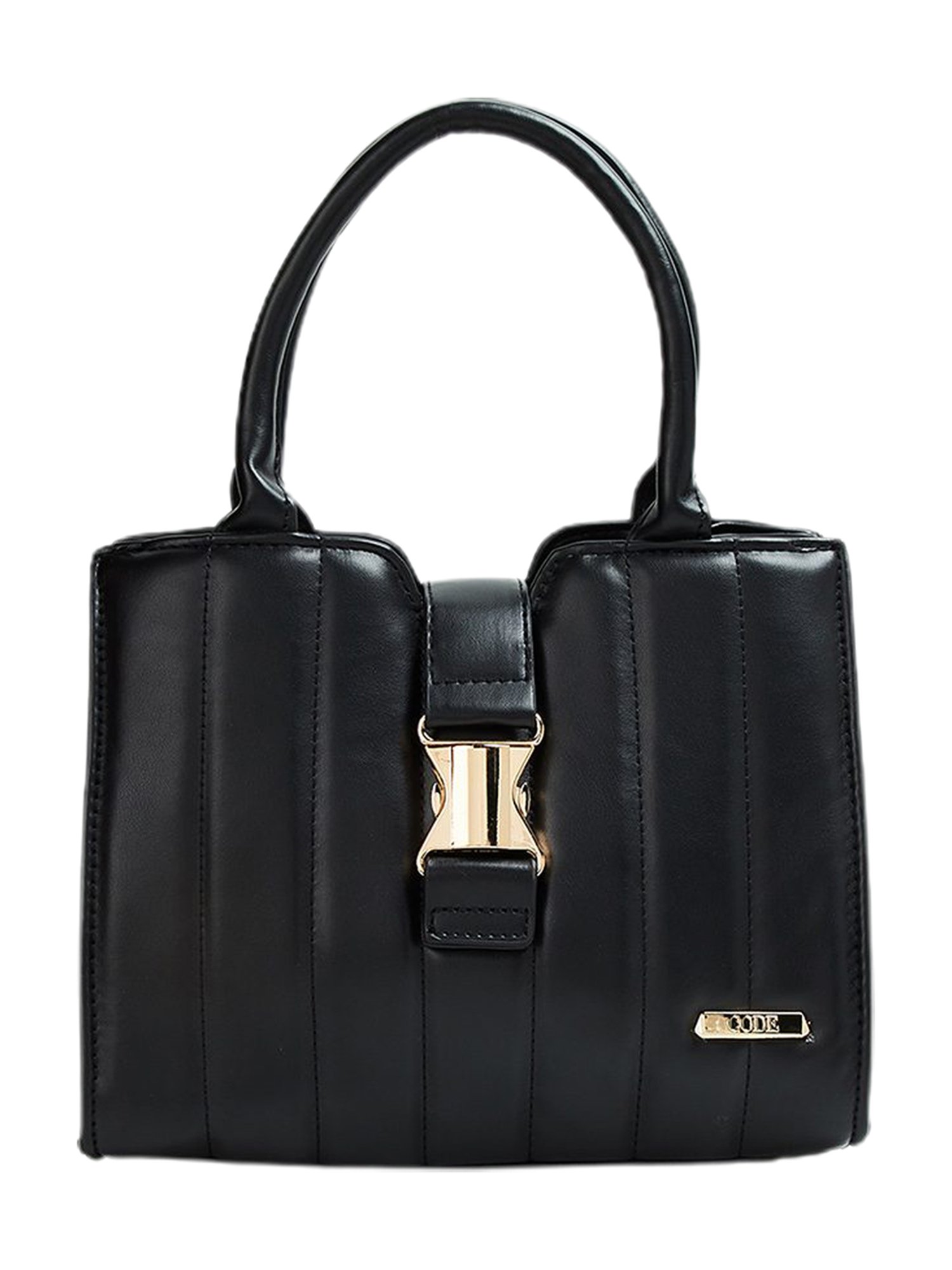 Code by Lifestyle Black Handbag