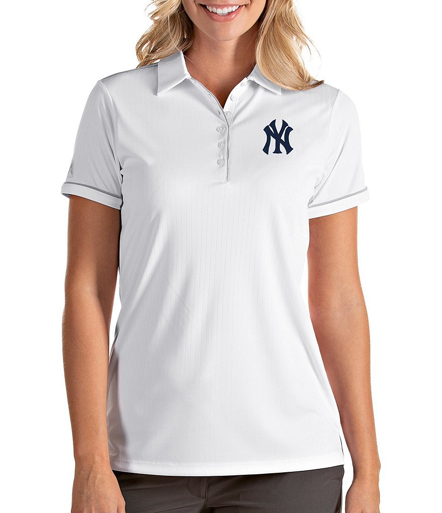 Antigua Women's MLB Salute Short-Sleeve Polo Shirt