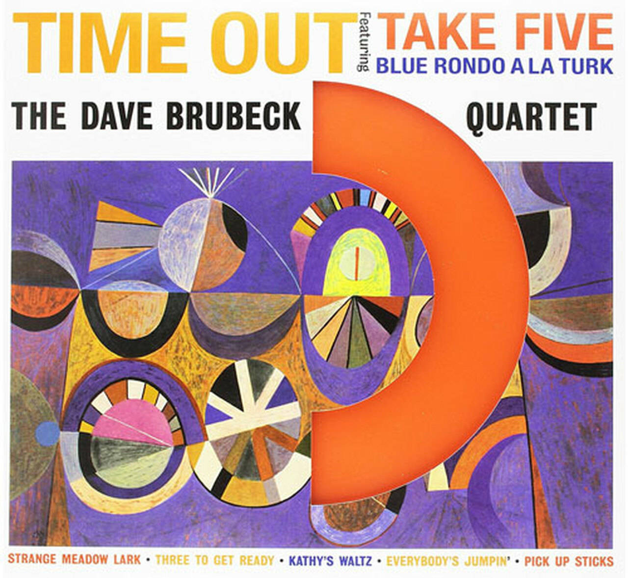 The Dave Brubeck Quartet Time Out 180g Import LP (Orange Vinyl)