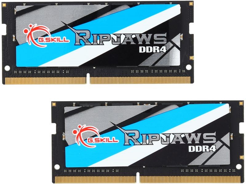 G.SKILL Ripjaws SO-DIMM 8GB 260-Pin DDR4 SO-DIMM DDR4 3200 (PC4 25600) Laptop Memory Model F4-3200C18S-8GRS