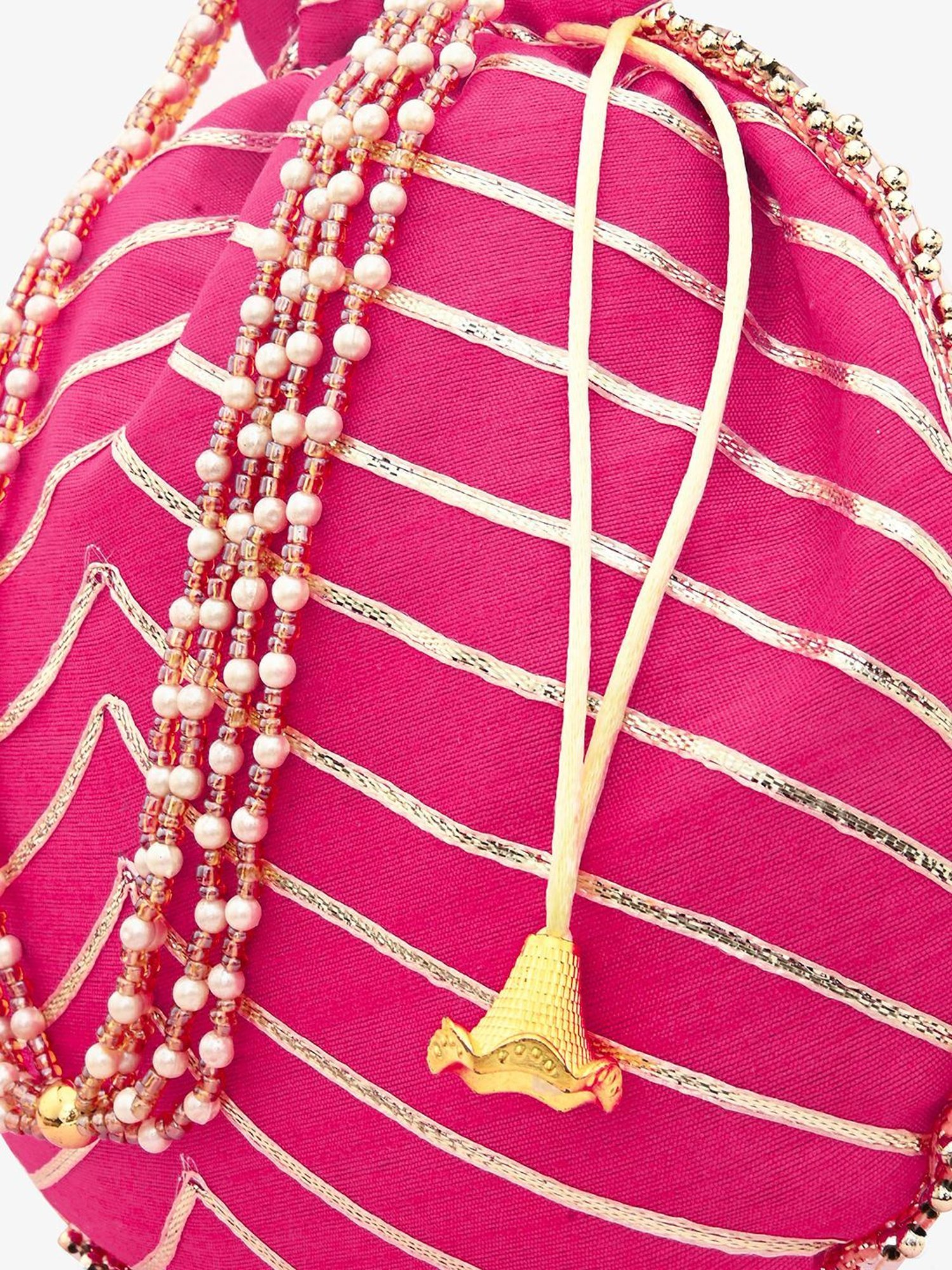 Call It Spring Silver Embellished Potli