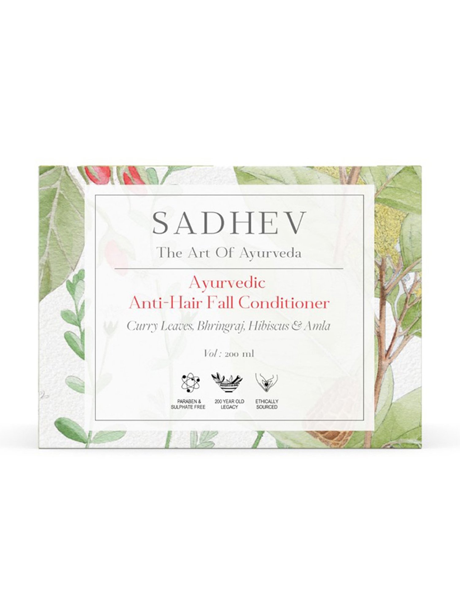 SADHEV The Art Of Ayurveda Ayurvedic Anti-Hairfall Conditioner - 200 ml