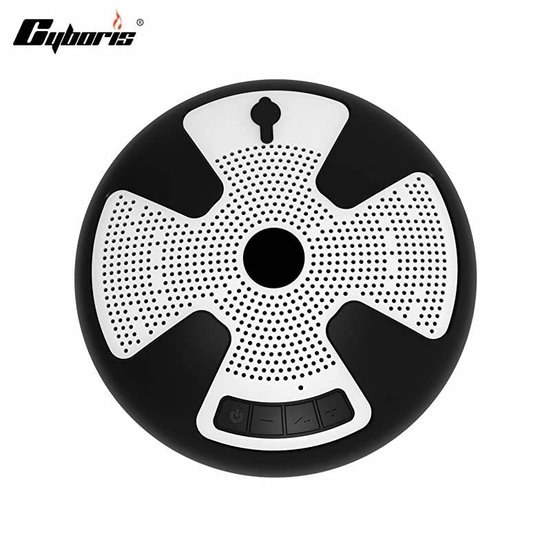 IPX7 Waterproof Outdoor Bluetooth Speaker Swimming Pool Floating Portable Mini Speakers Wireless 5W with Microphone amp TWS for Beach Bathroom Home Shower Black White