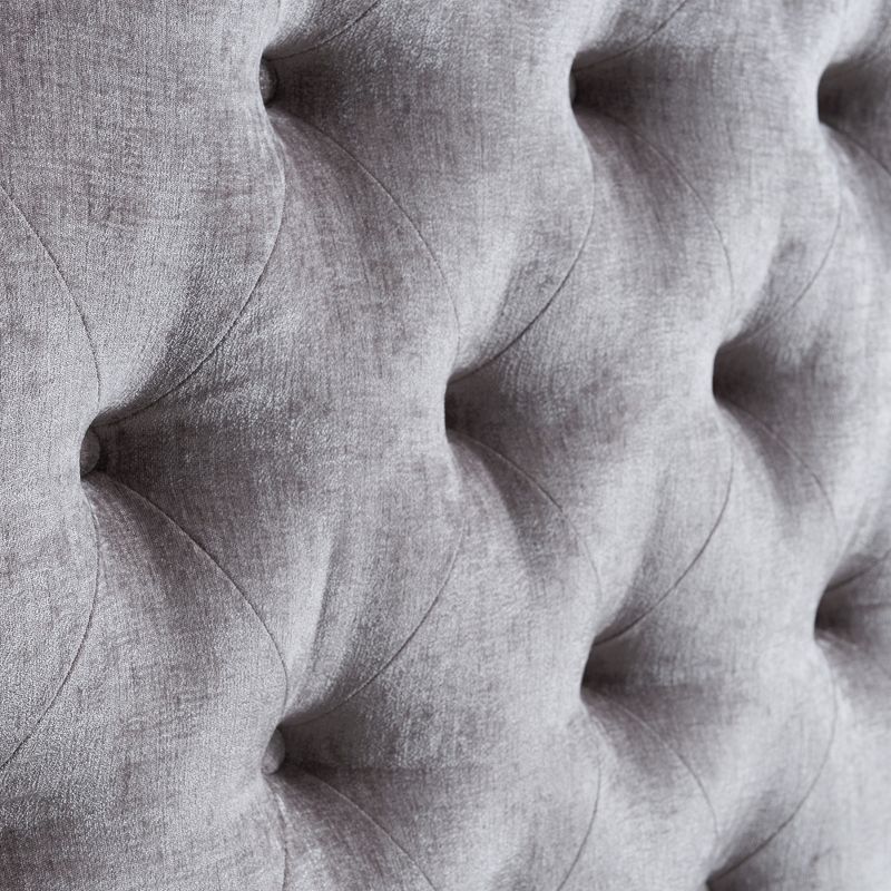 Caroline Button Tufted King Panel Bed Antique White - Picket House Furnishings