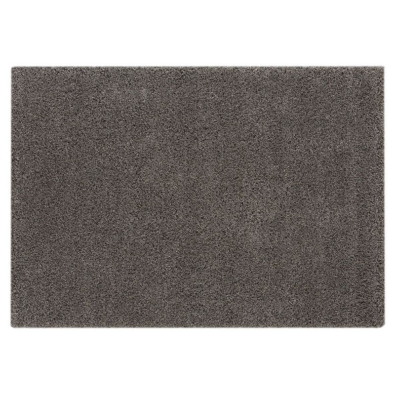 5'x7' Rectangle Braided Solid Jute Area Rug Brown - Okuna Outpost