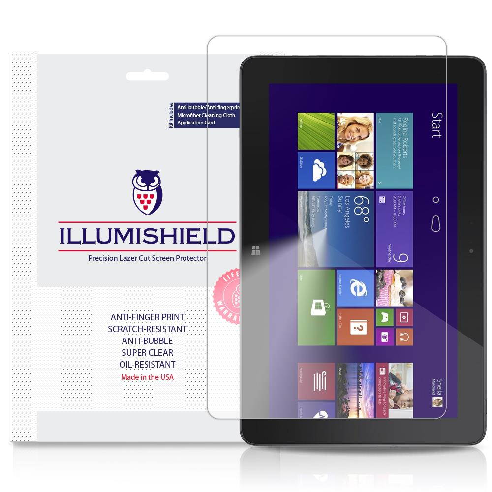 iLLumiShield Clear Screen Protector For Dell Venue 11 Pro [2-Pack]