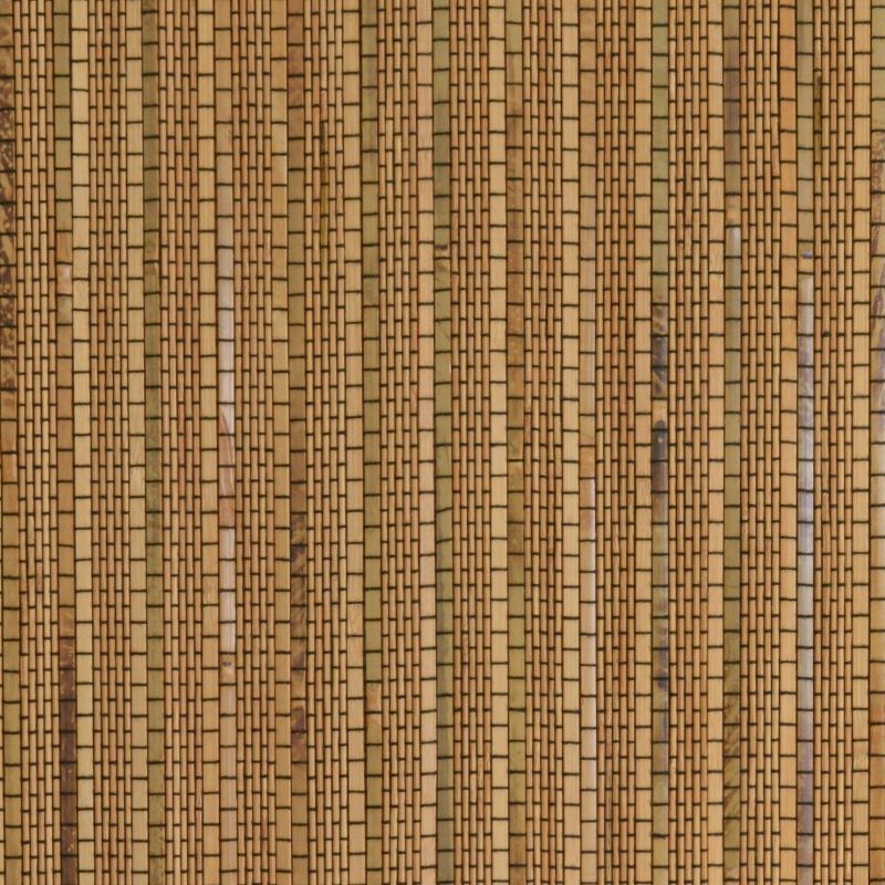 12"x72" Unbanded Bamboo Shade Valence Brown - Versailles Home Fashions