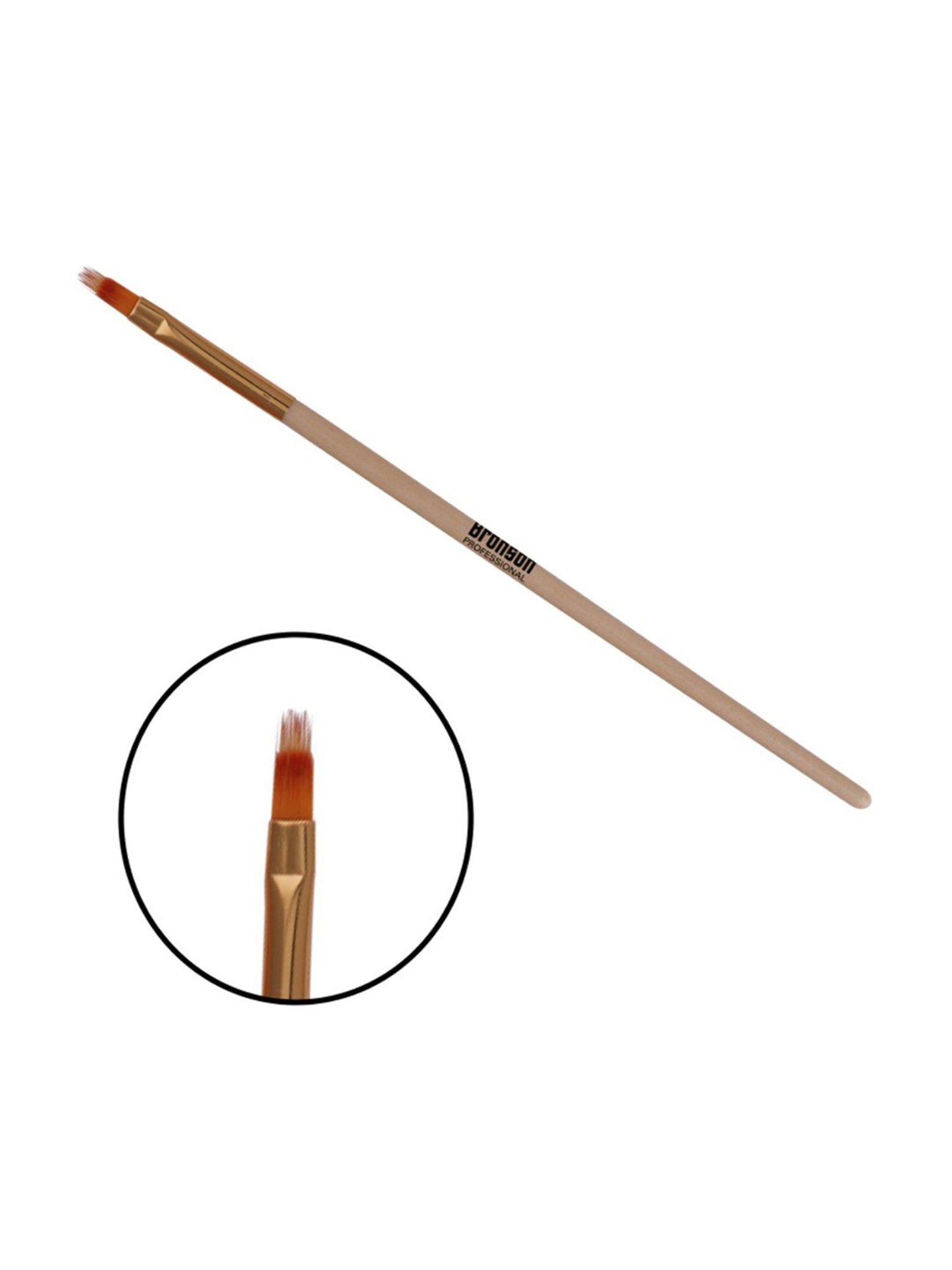 Bronson Professional Nail Art Ombre Brush & Gel Liner Brush Set - Pack of 5