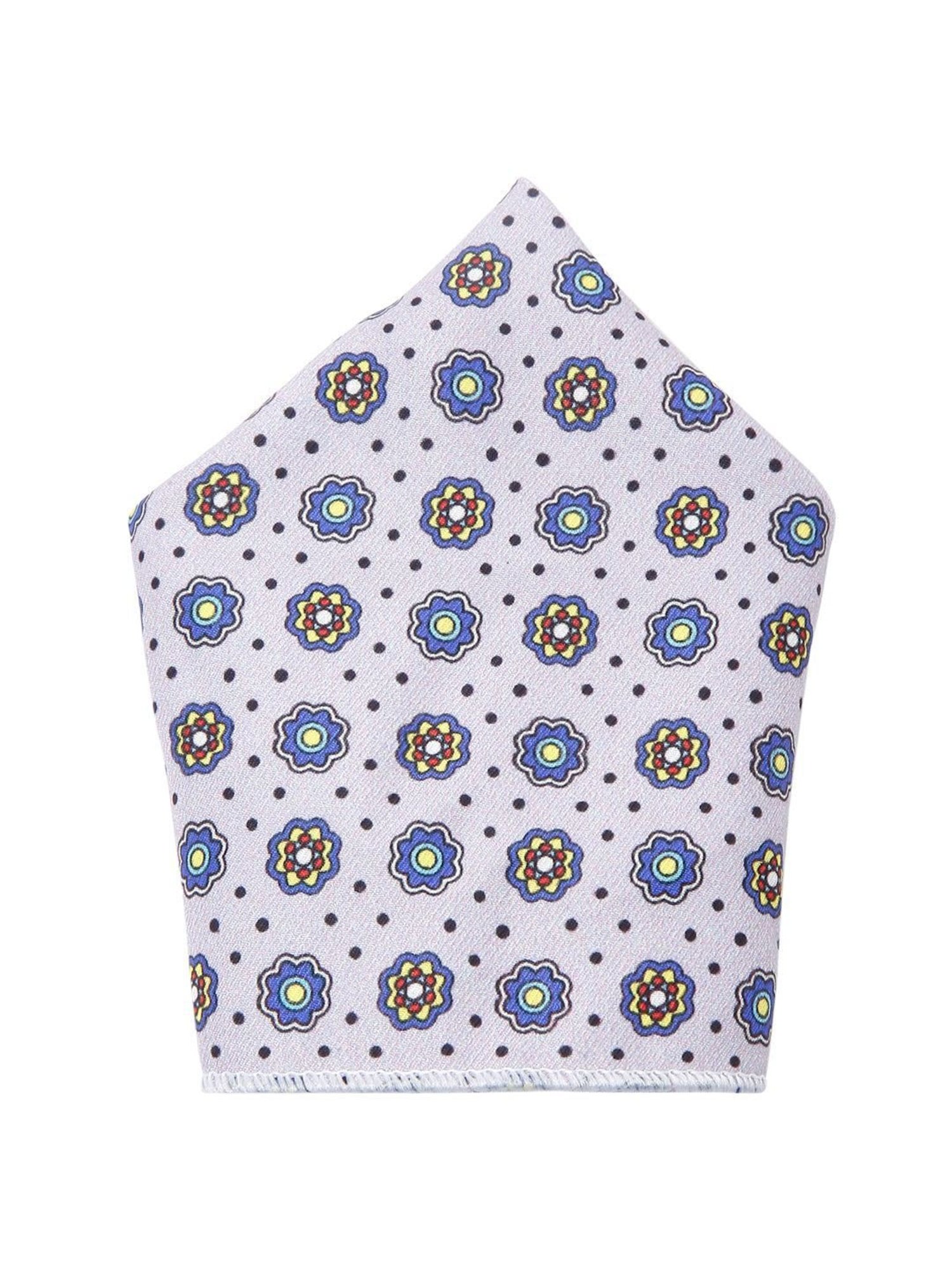 Louis Stitch Blue Printed Necktie Gift Set - Set of 3