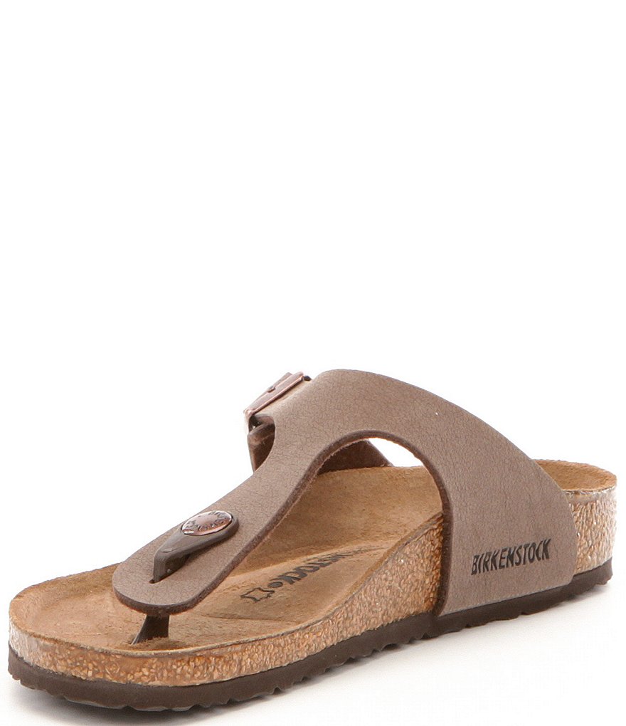 Birkenstock Girls' Gizeh Slide On Thong Style Buckle Sandals (Toddler)