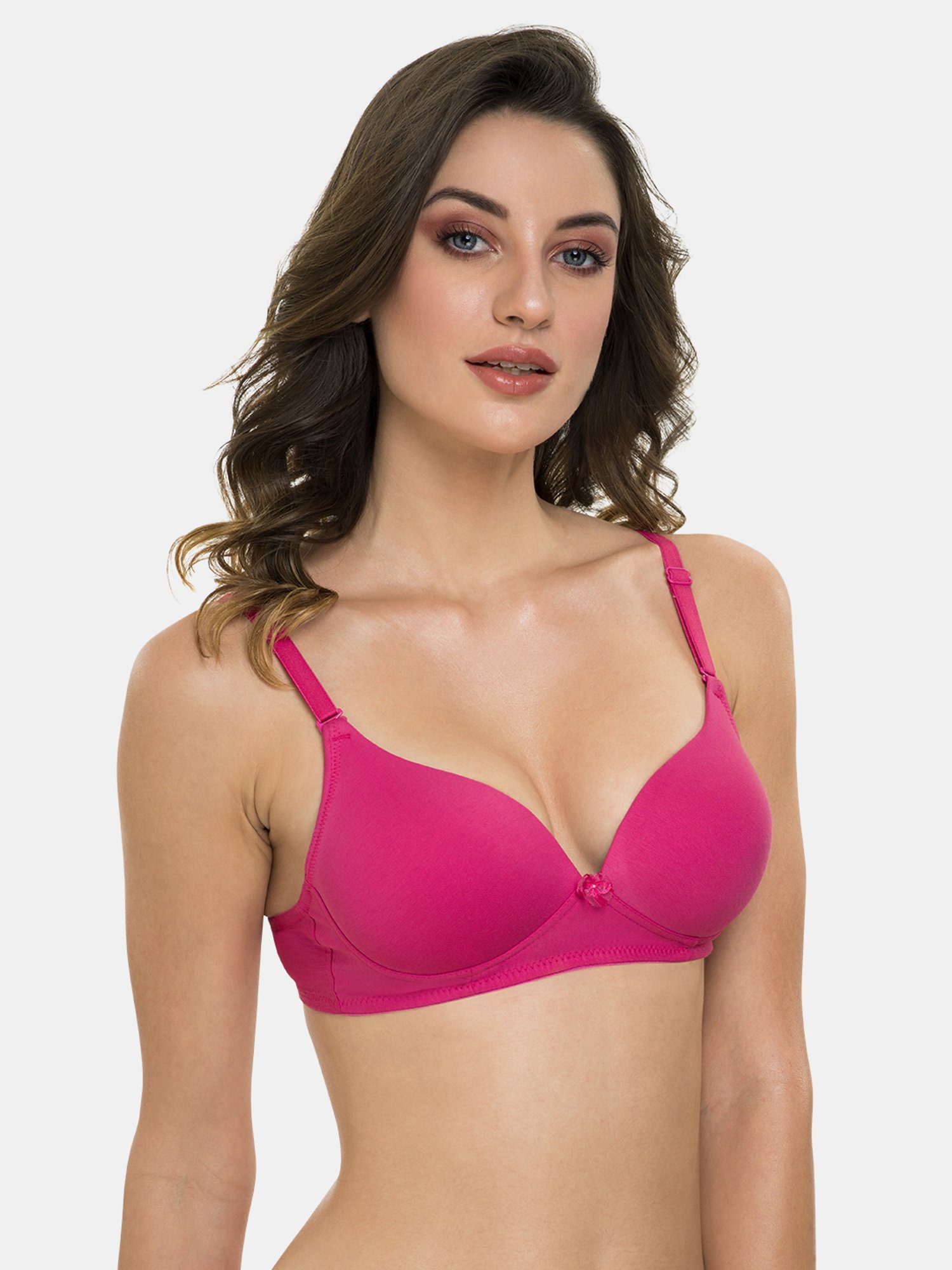 Tweens Raspberry Under Wired Padded T-Shirt Bra