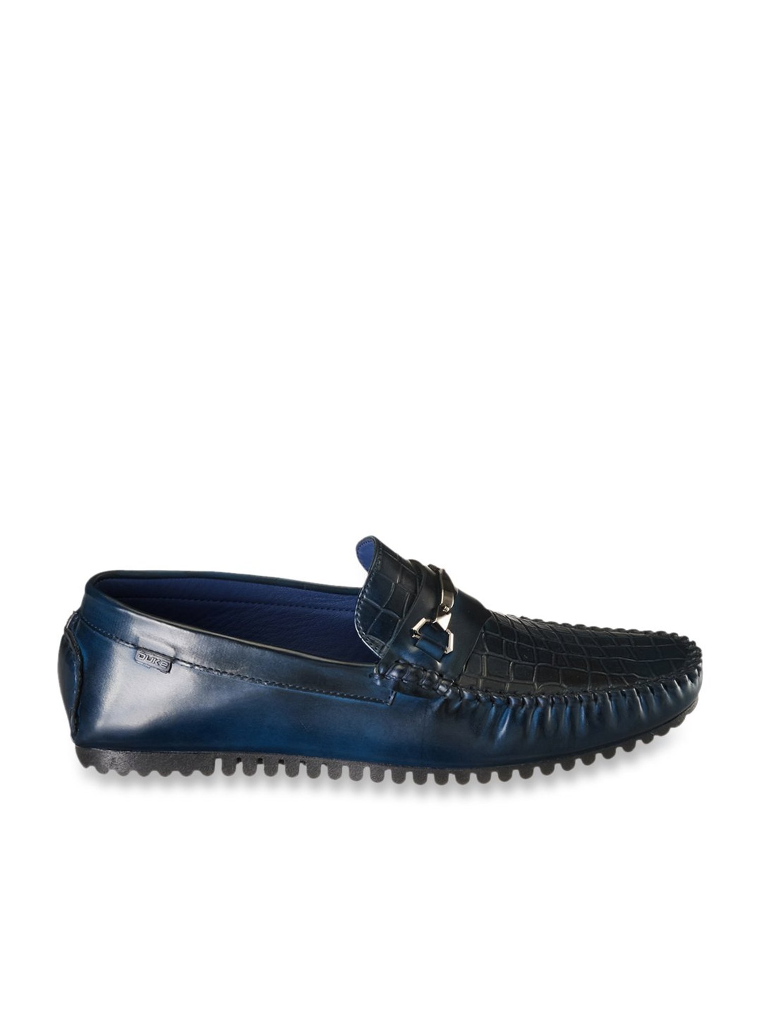 Duke Men's Navy Casual Loafers