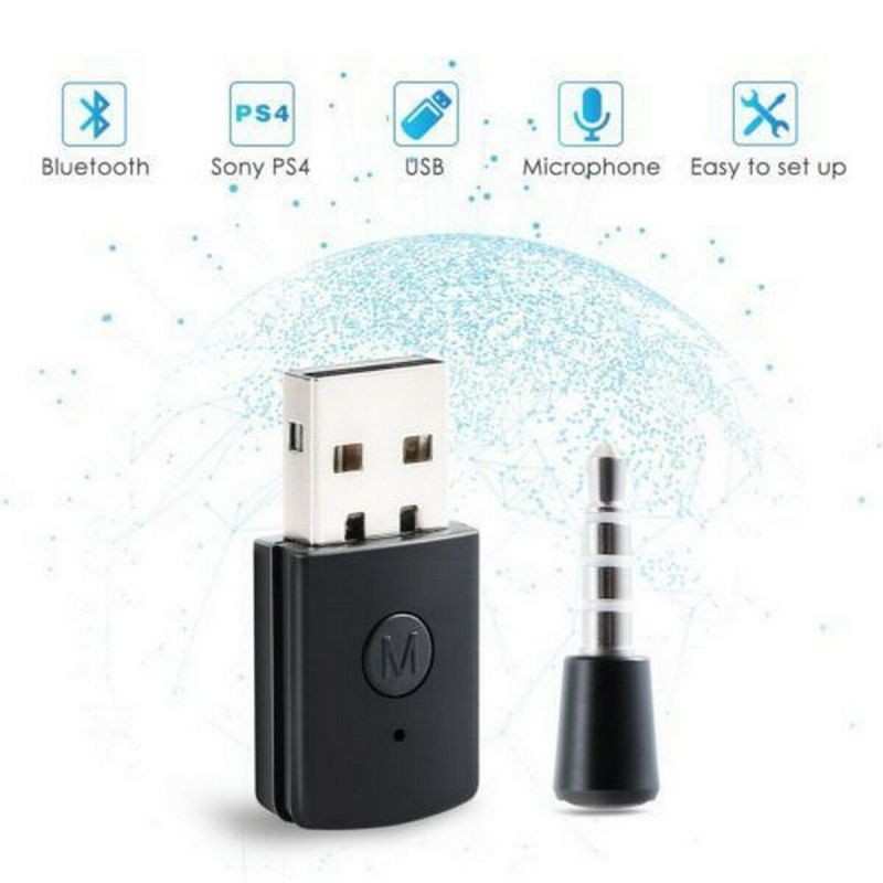 Mini Wireless Bluetooth Receiver Dongle USB Adapter For  PS4 Playstation
