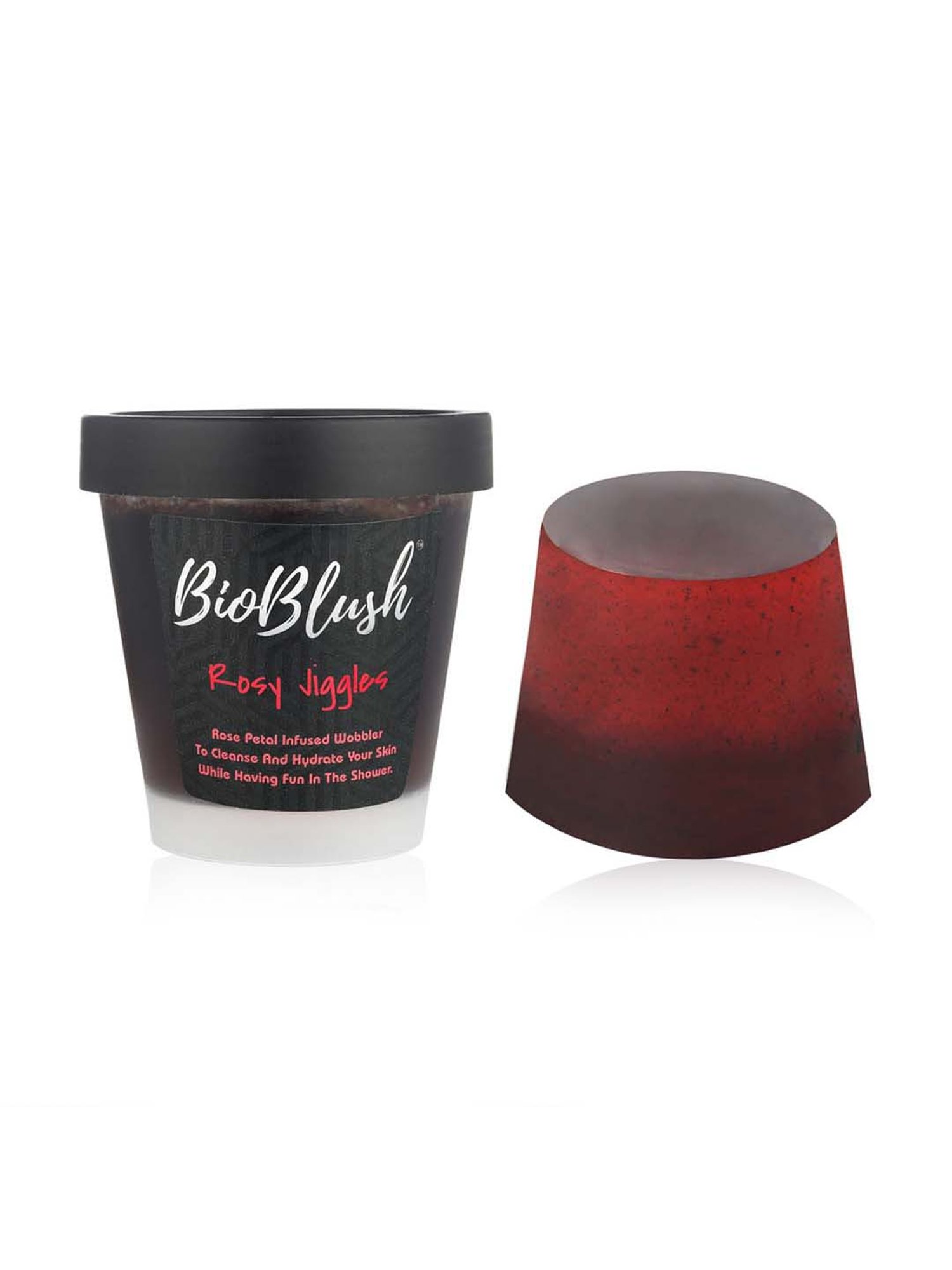 BioBlush Rosy Jiggles Rose Shower Jelly - 200 gm