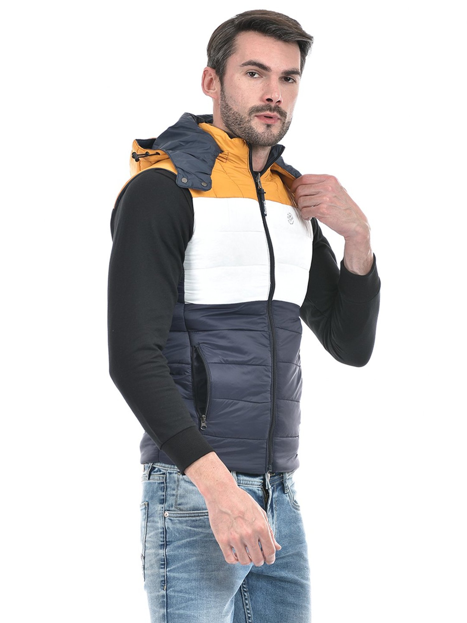 Integriti Navy Regular Fit Reversible Jacket