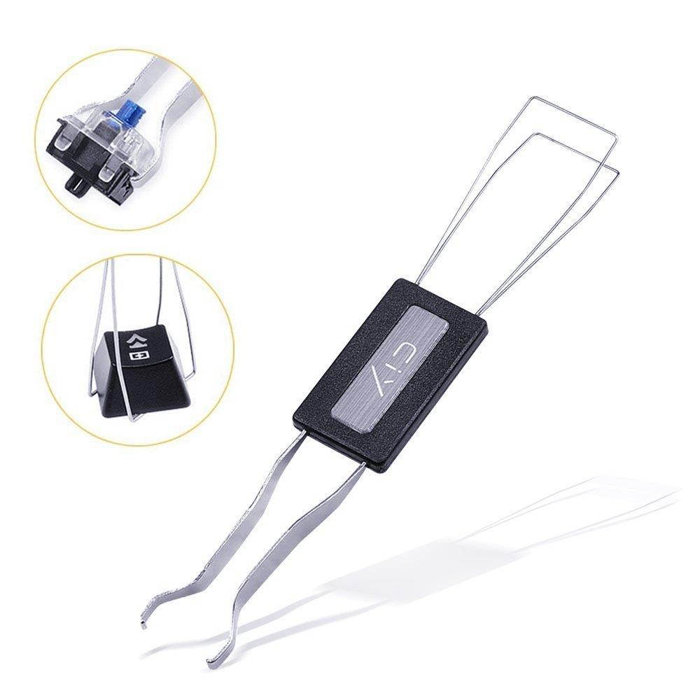 Keycap Puller Stainless Steel Key Keycap Removal Tool Keycaps Remover for Mechanical Keyboard for Removing Fixing keyboard tools