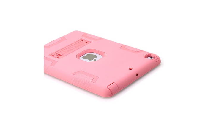 Shockproof Heavy Duty Case with Kickstand for iPad 9.7 Inch 2017 2018