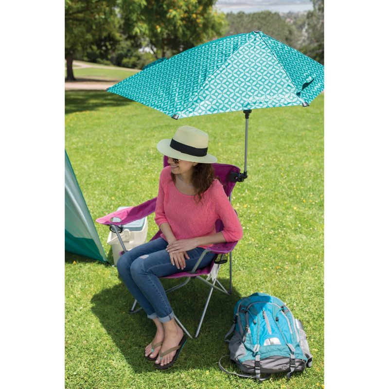 Sport-Brella Versa-Brella All Position Umbrella with Universal Clamp - Turquoise