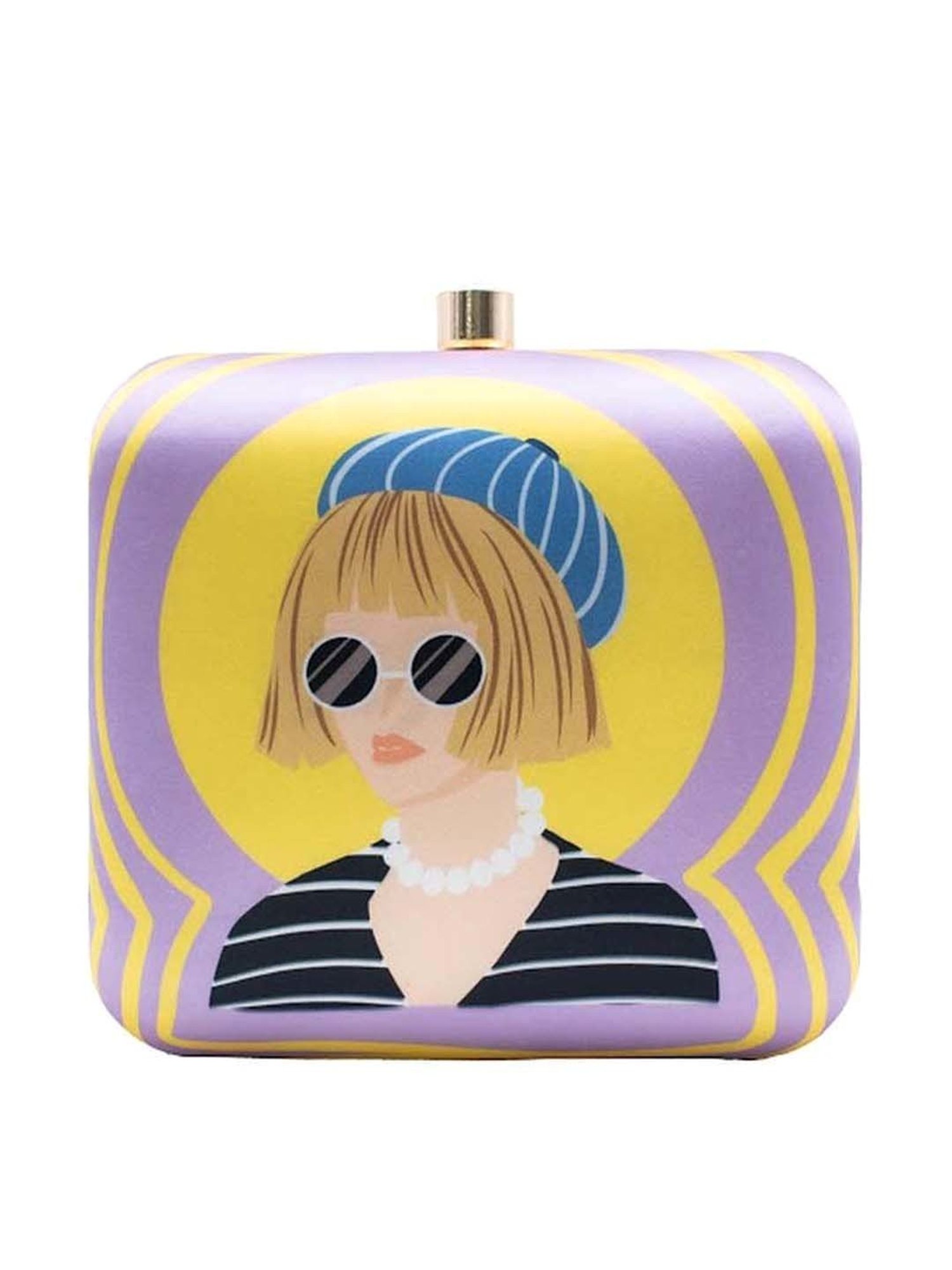 Sugarcrush Multicolor Printed Clutch