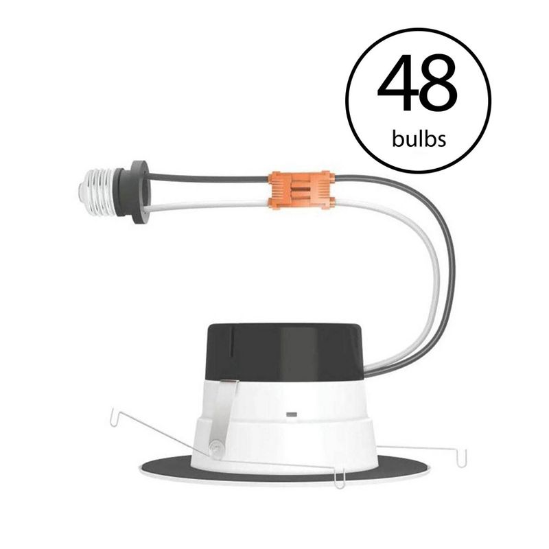 Philips LED Downlight 65W Equivalent Dimmable Soft White Light Bulbs  (48 Bulbs)