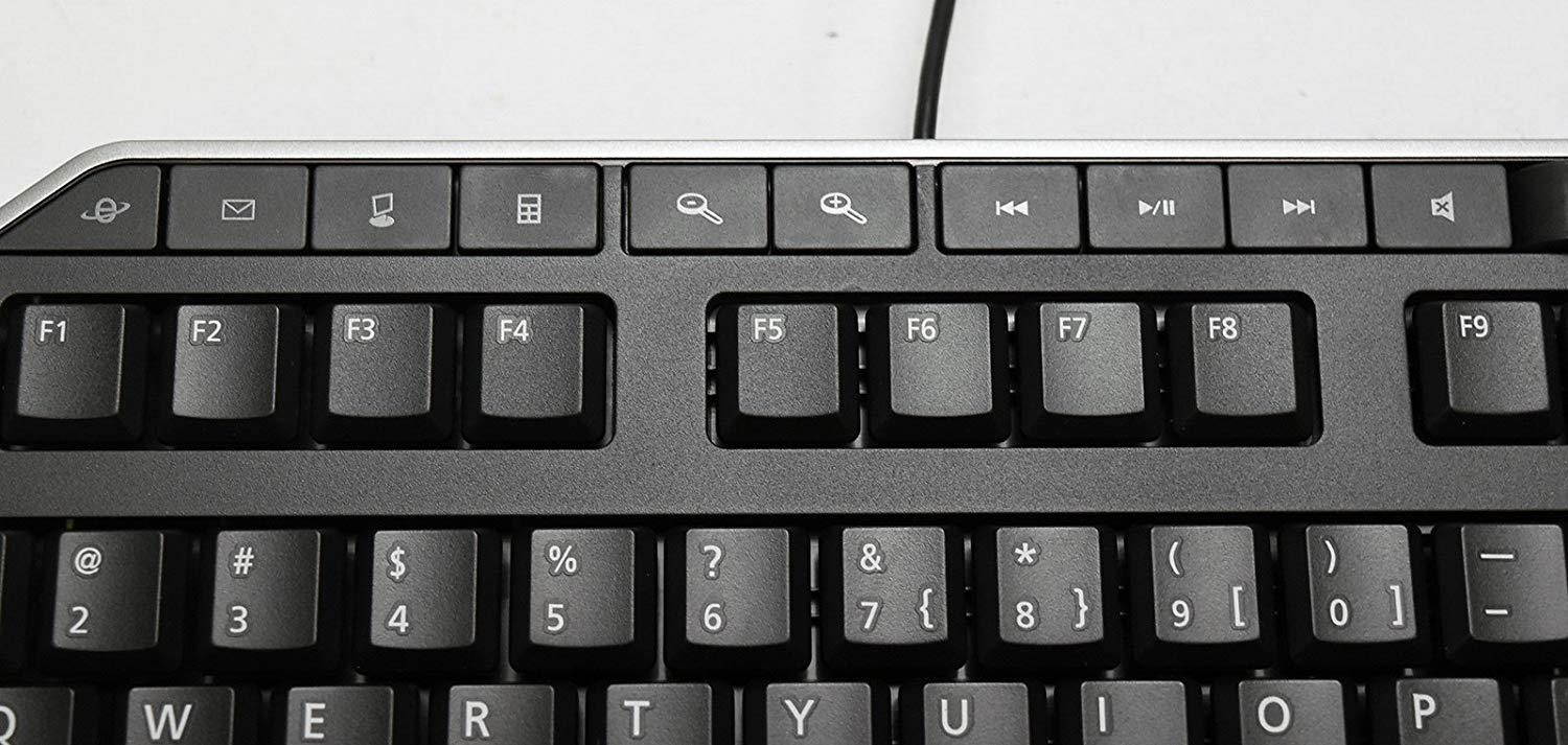 New FT3FT Genuine OEM KB522 Canadian Multilingual Desktop USB Keyboard Number Pad w/"Scarlet KB" Palm rest KB522-BK-CAN-MU Black Silver Multimedia Volume Dial Hotkey Clavier 5397063800803 884116208150