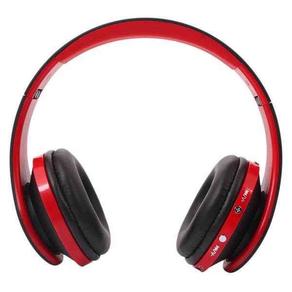 Foldable Wireless Stereo Sports Bluetooth Headphone Headset with Mic