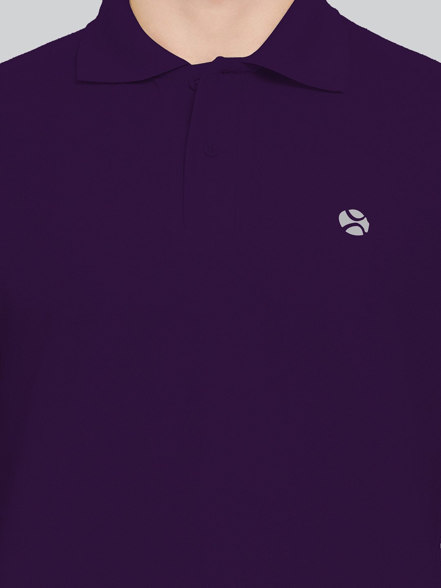 Lux Nitro Purple Regular Fit Polo T-Shirt