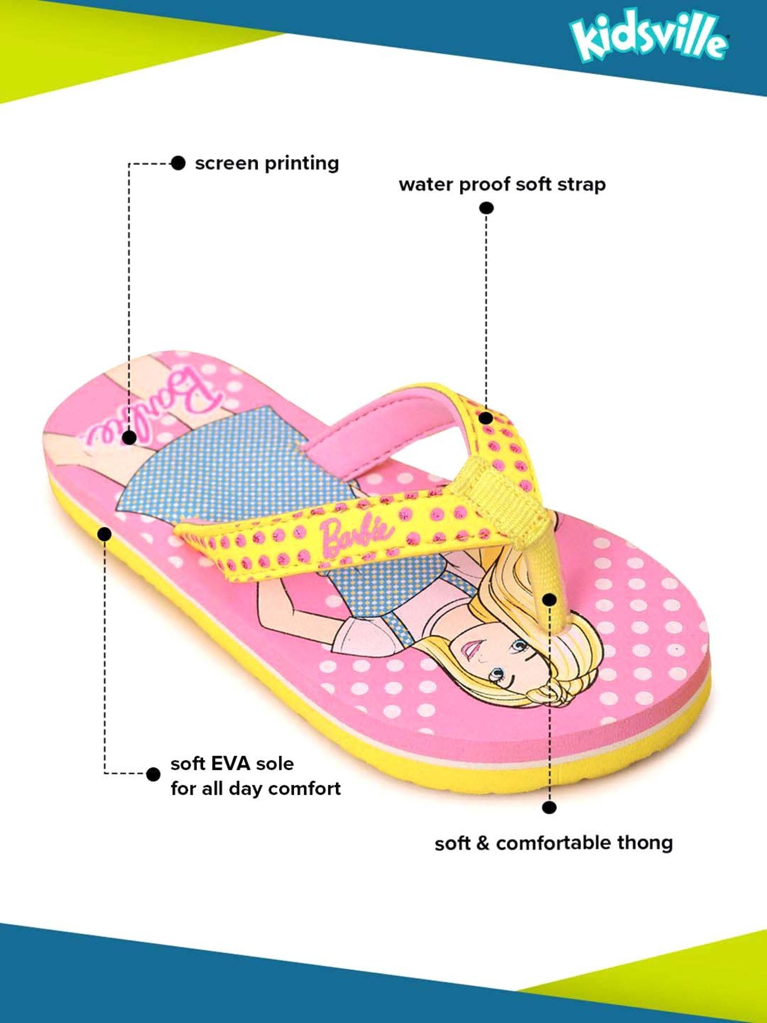 Passion Petals Kids Pink Sling Back Clogs