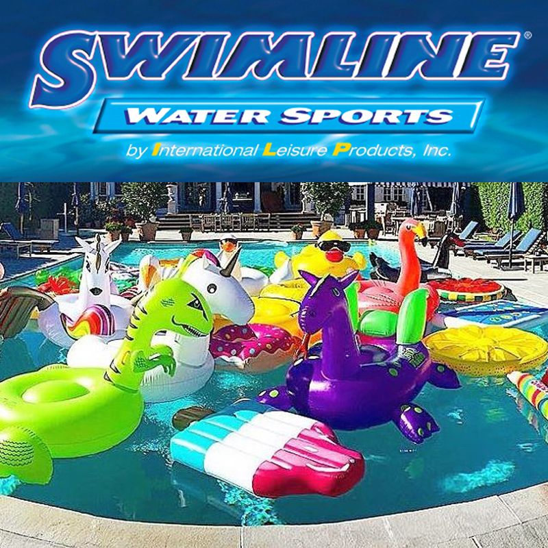 Swimline 9021 36 Inch Inflatable Swimming Pool River Lake Floating Tire Tube