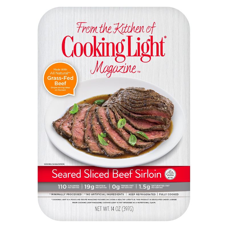 Cooking Light Seared Sliced Beef Sirloin - 14oz