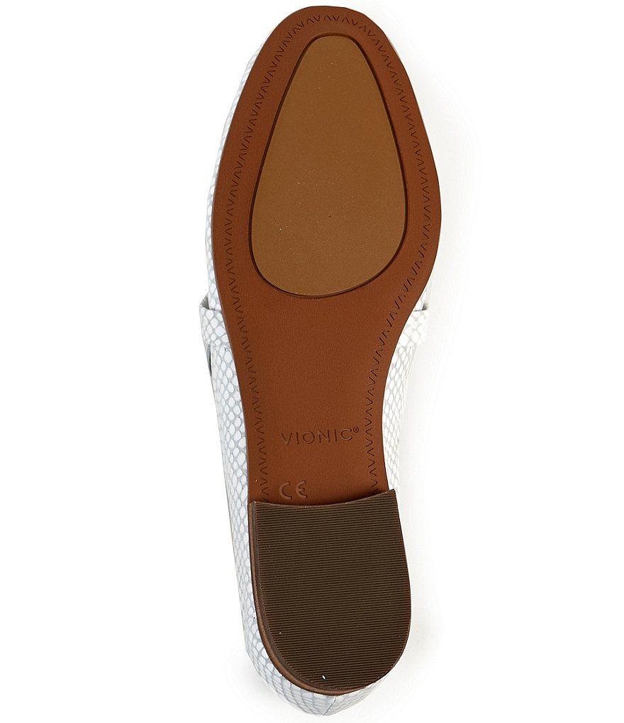 Vionic Zana Lizard Embossed Loafers
