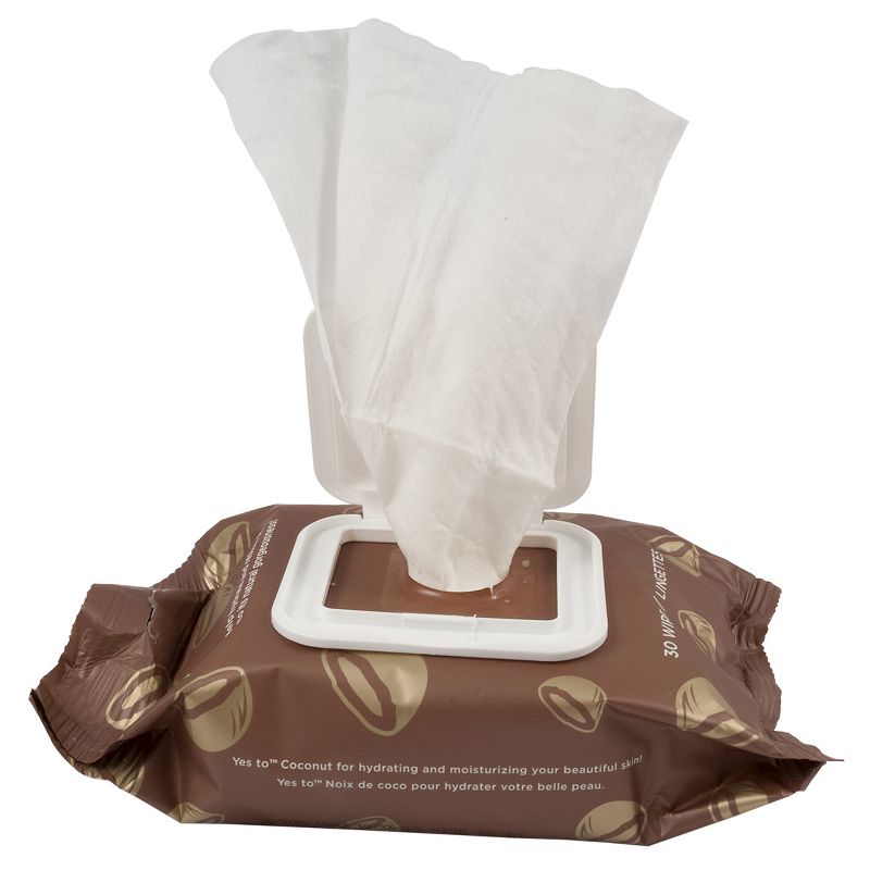 Yes to Coconut Face & Hand Cleansing Wipes - 30ct
