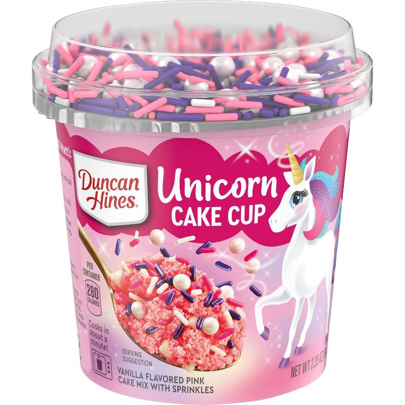 Duncan Hines Unicorn Cake Cup 12/2.4oz