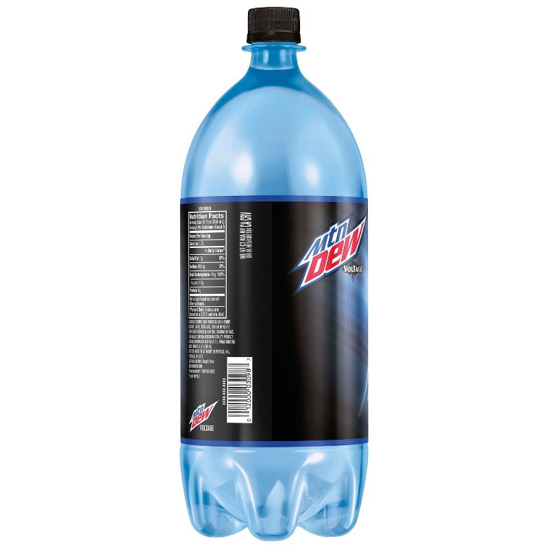 Mountain Dew Blue Voltage Soda - 2L Bottle