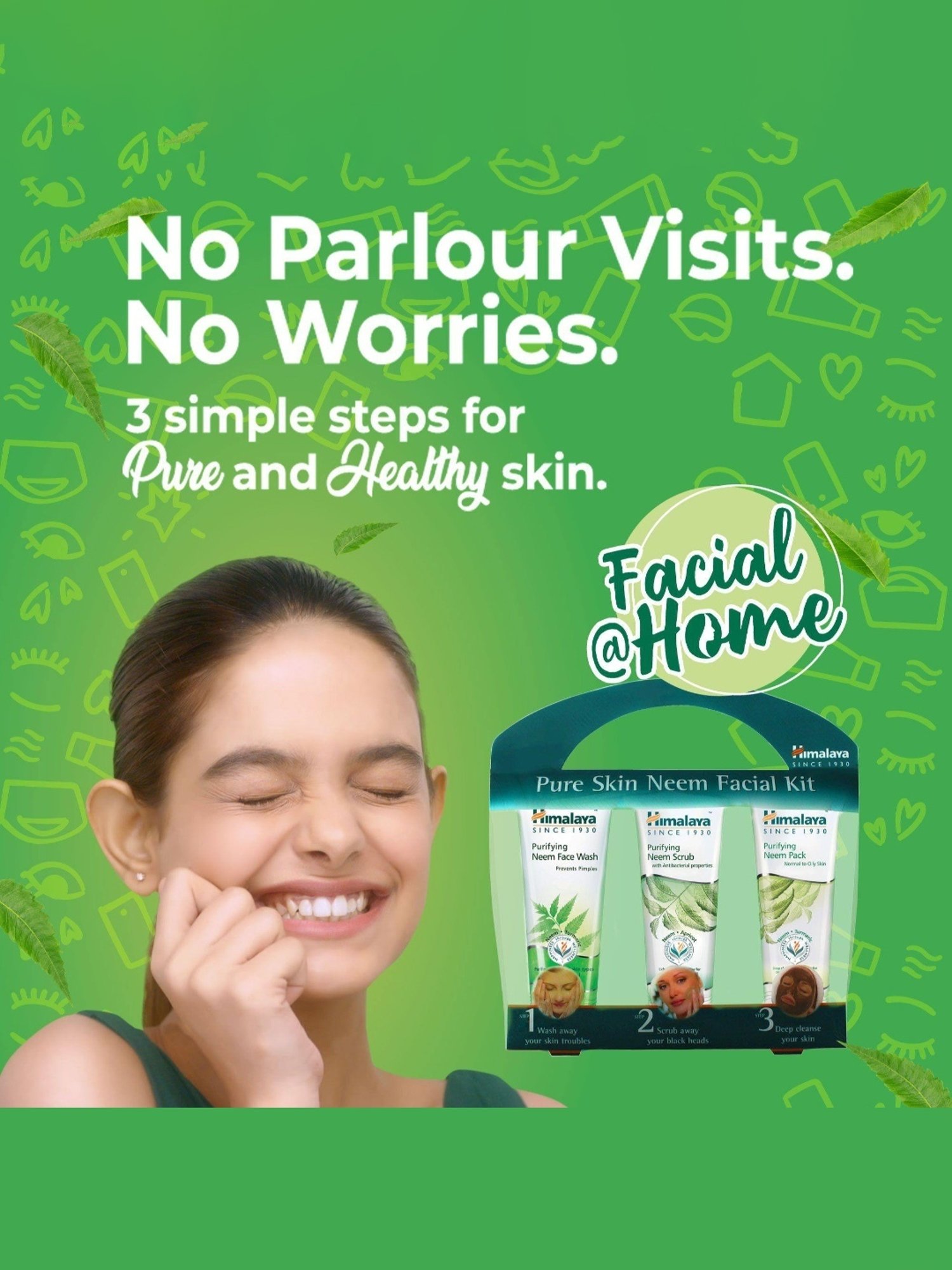 Himalaya Pure Skin Neem Facial Kit