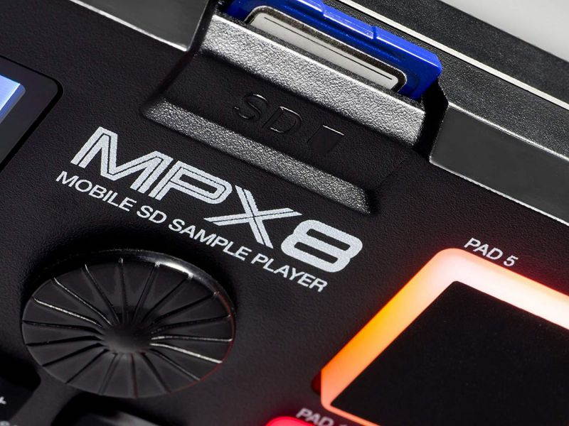 Akai Professional MPX8 SD Sample Pad Controller