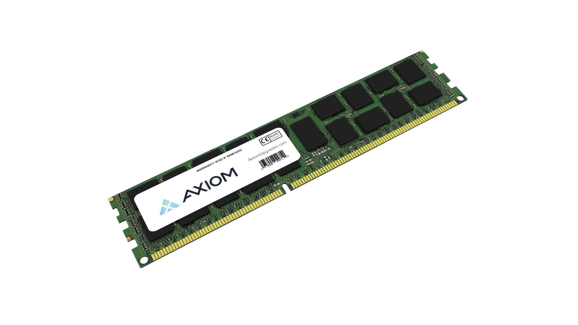 Axiom Pc3l-12800 Registered Ecc 1600mhz 1.35v 16gb Dual