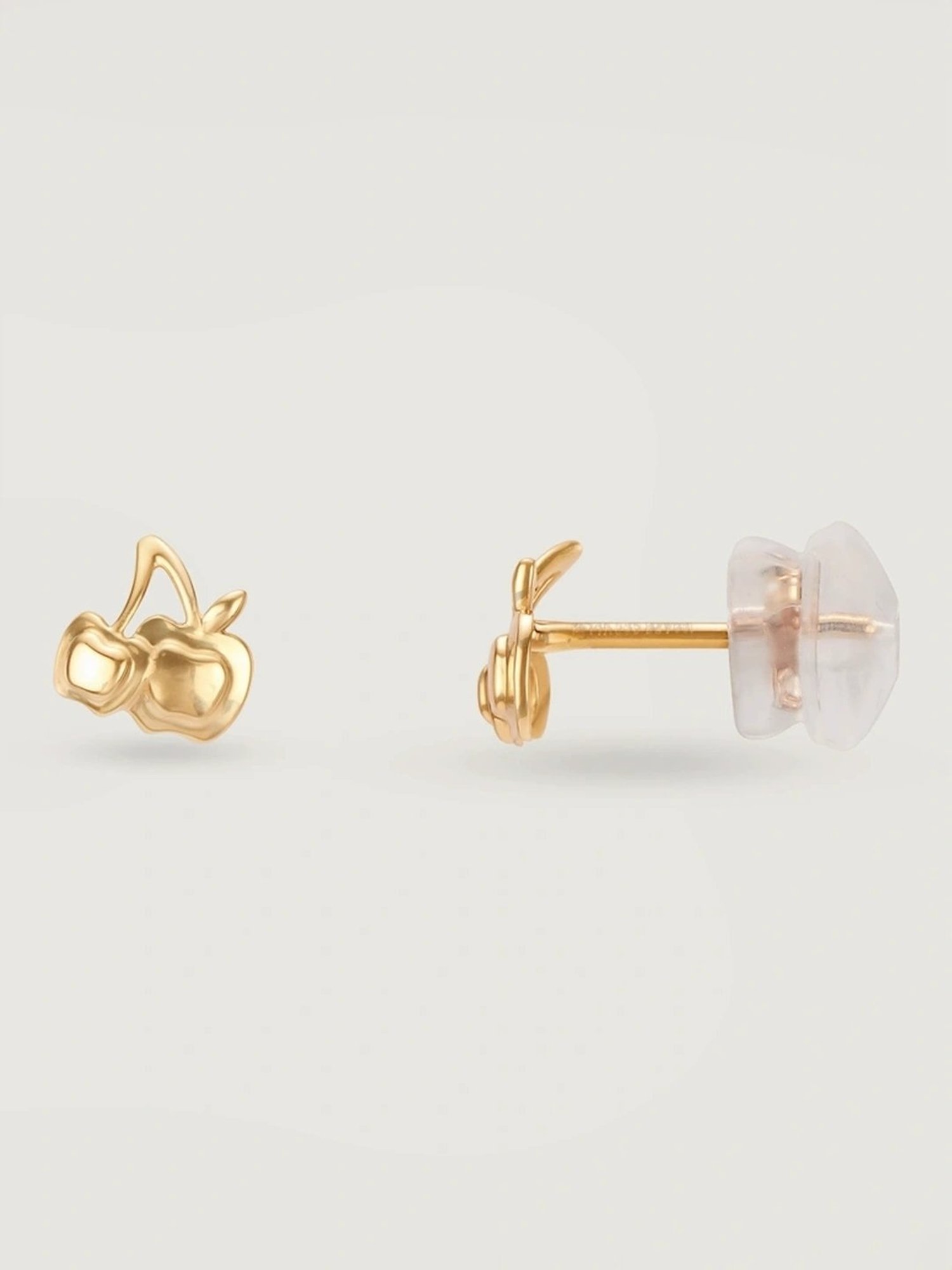 Mia by Tanishq Apple Charm 14k Gold Necklace Set