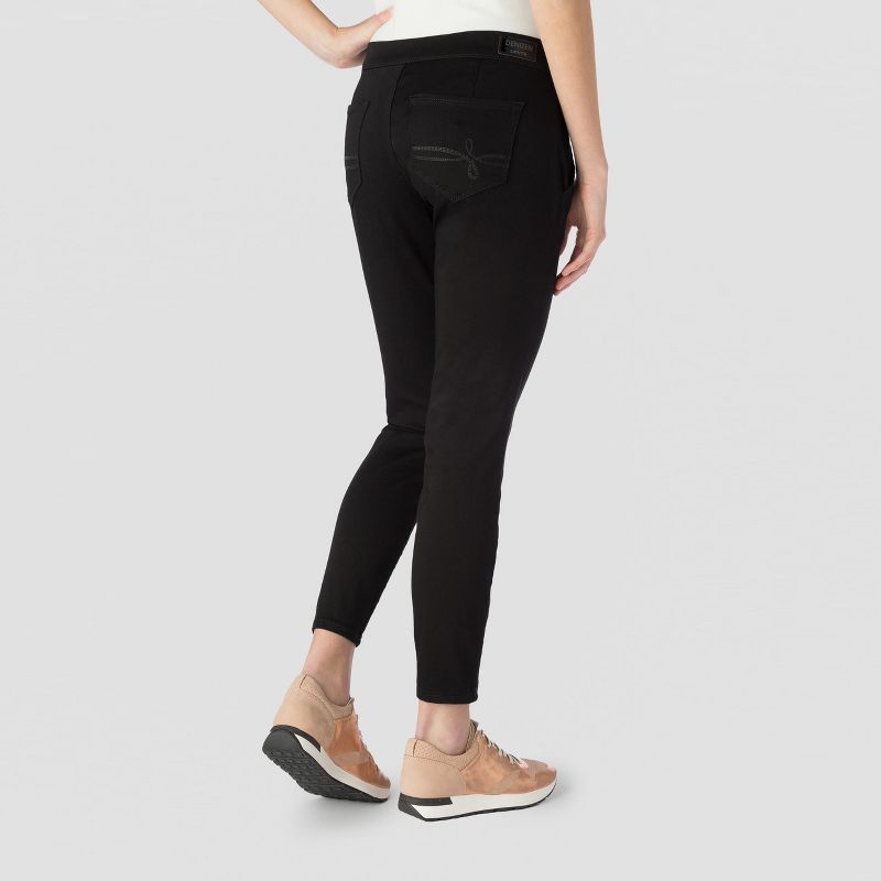 DENIZEN® from Levi's® Women's Moto Jogger Jeans - (Juniors') Black Pearl 3