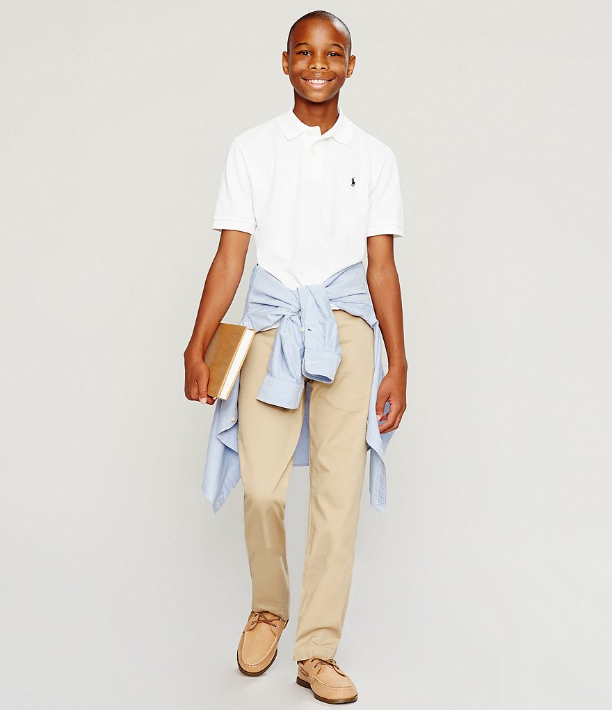 Class Club Big Boys 8-20 Modern-Fit Comfort Stretch Synthetic Pants