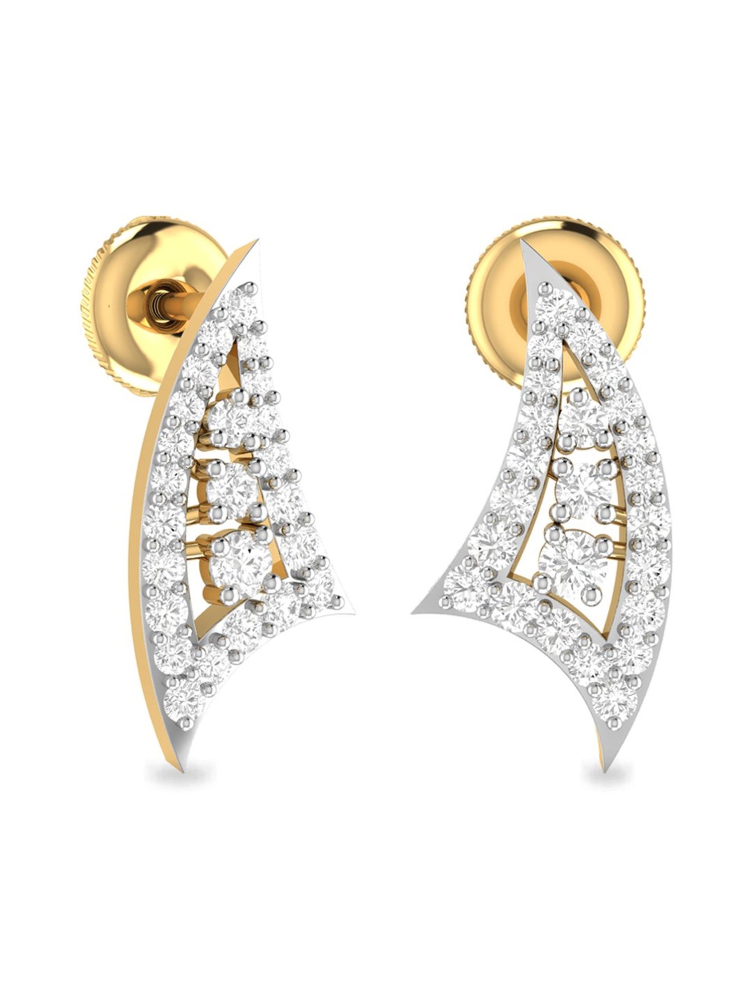 CKC Opulent Multi-Tiered Gold Jhumka Eardrops