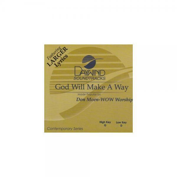 God Will Make A Way [Accompaniment/Performance Track]