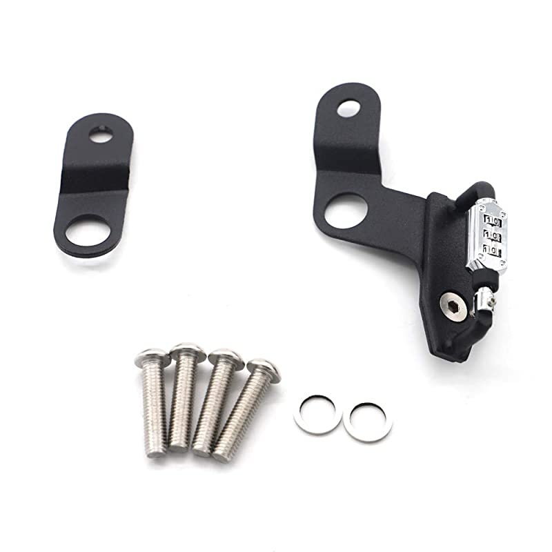 Helmet Lock Anti-Theft Combination PIN Locking Secures For Suzuki GSX1300R Hayabusa 2008 and later