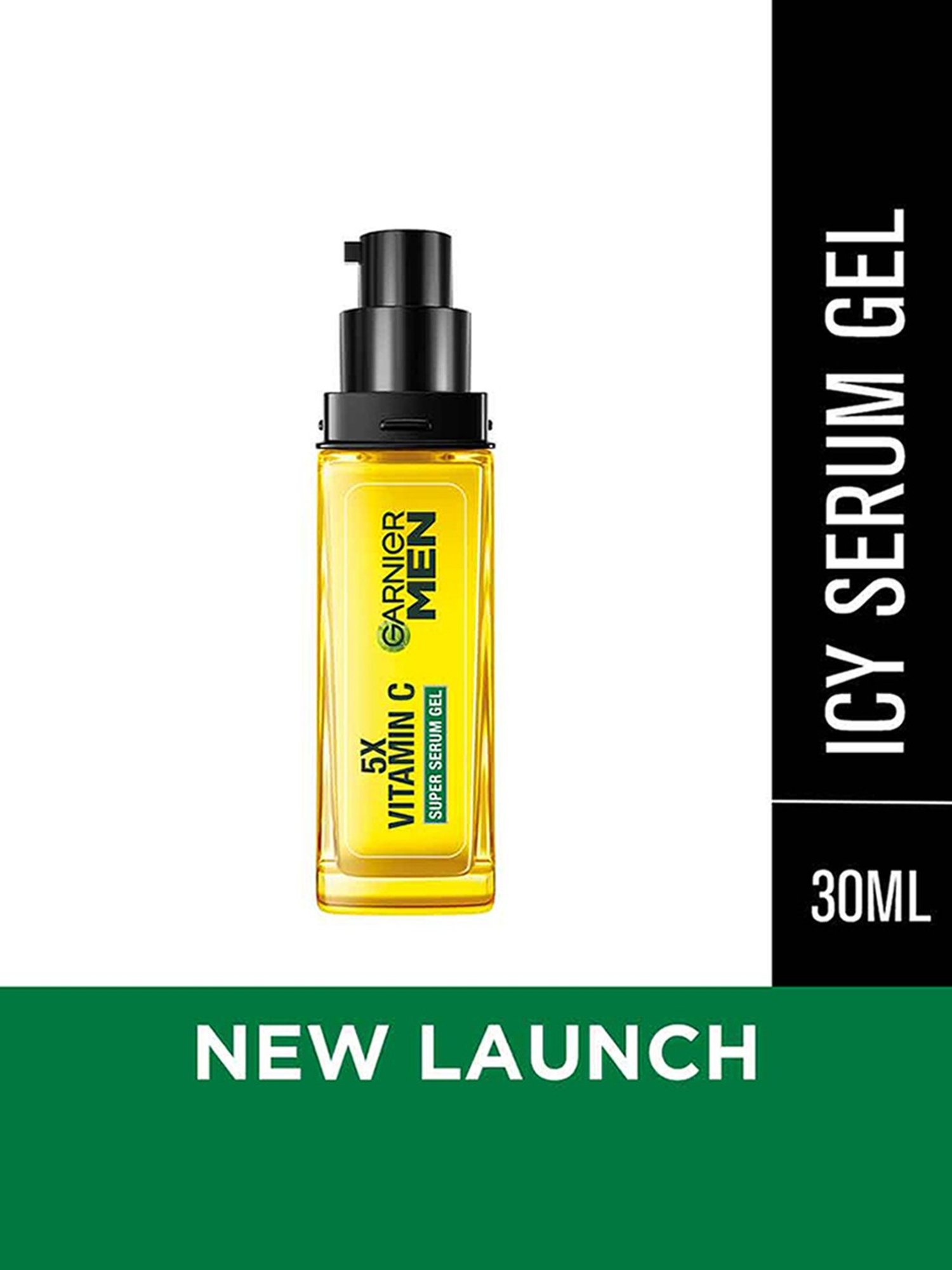 Garnier Men Turbo Bright Icy Serum Gel - 30 ml