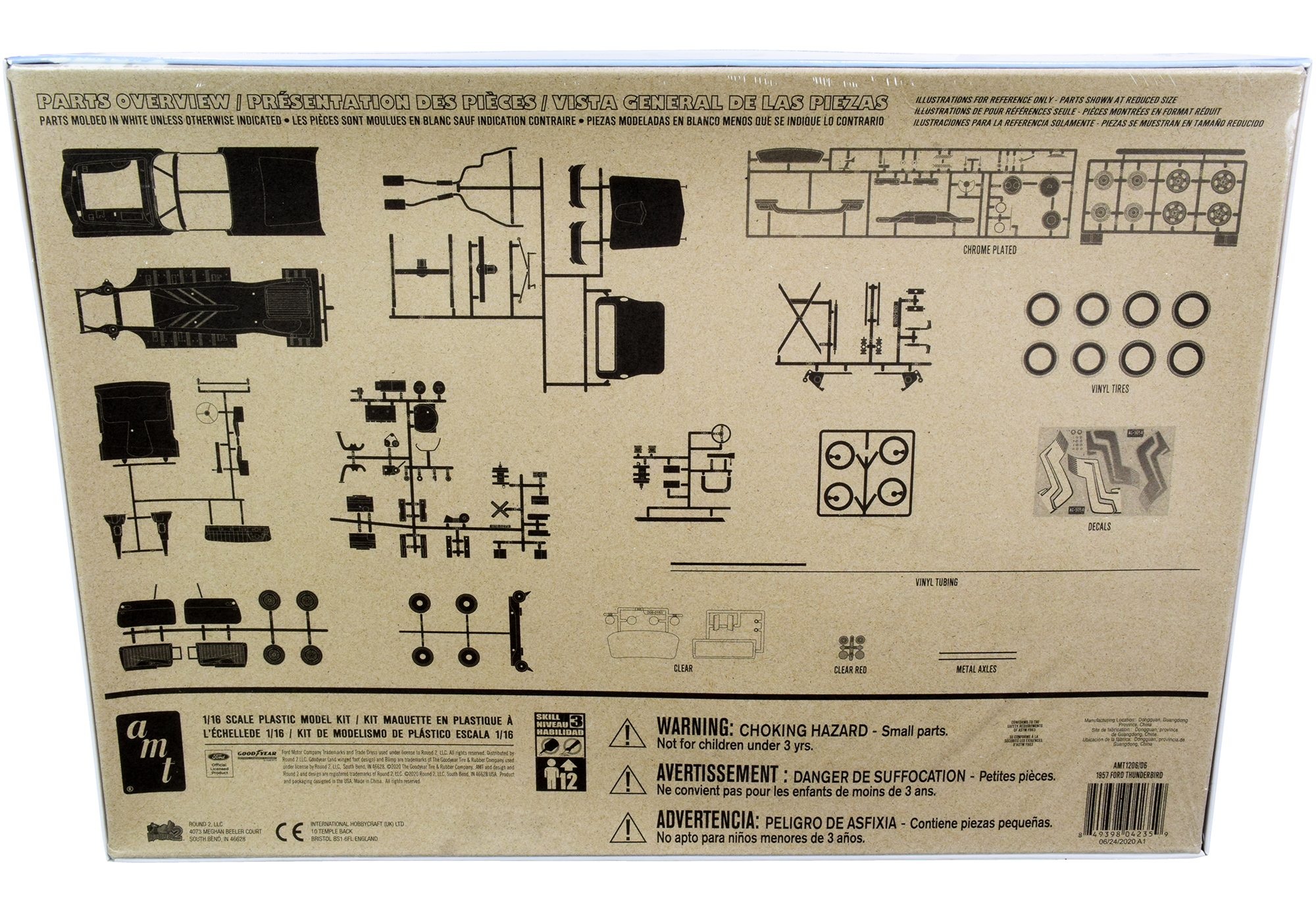 Skill 2 Model Kit 1977 Ford "Cruising Van" 1/25 Scale Model by AMT